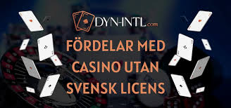 Casino Utan Svensk Licens med Låg Insättning - Bästa Alternativ
